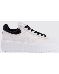 Hogan - H-Stripes Nappa Leather Sneakers - Lyst