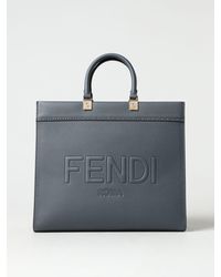 Fendi - Borsa Sunshine in pelle a grana - Lyst