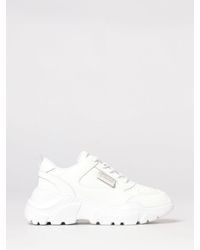 Versace Jeans Couture - Leather Sneakers - Lyst