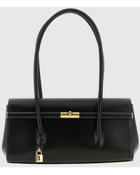 Dolce & Gabbana - Dolce &Amp Gabbana Marlene Grained Calfskin Leather Shoulder Bag - Lyst