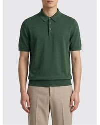 Drumohr - Cotton Polo Shirt - Lyst