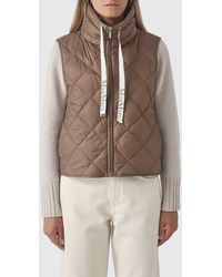 Max Mara - Tregic High-Neck Quilted Nylon Padded Gilet - Lyst