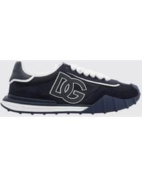 Dolce & Gabbana - Dolce &Amp Gabbana Dg Athletic Leather And Nylon Sneakers With Dg Monogram - Lyst