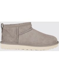 UGG - Classic Ultra Mini Suede Ankle Boots - Lyst