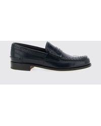 Church's - Robin Brushed Leather Brogue Loafers - Lyst