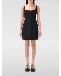 Marni - Popeline-Minikleid - Lyst