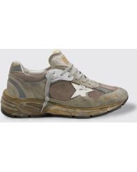 Golden Goose - Sneakers Dad in camoscio e mesh used - Lyst