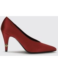 Versace - Gianni Satin Pumps - Lyst