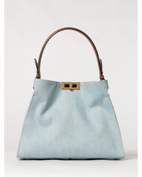 Fendi - Way Medium Shoulder Bag With Twist-Lock Closure - Lyst