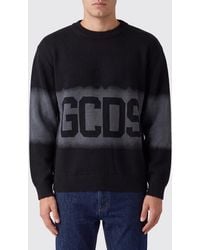 Gcds - Wool Blend Crew-Neck Jumper With Contrast Logo - Lyst