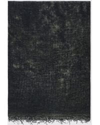 Avant Toi - Classic 100% Cashmere Scarf With Fringed Edges - Lyst