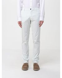 Mason's - Stretch Cotton Chino Trousers - Lyst