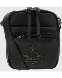 Vivienne Westwood - Eton Mini Leather Crossbody Bag With Orb Logo - Lyst