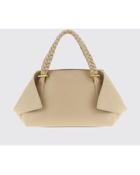Ferragamo - Leather Bag With Flaps - Lyst