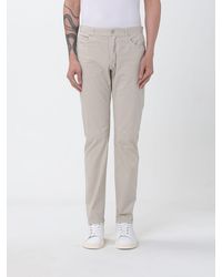 Brooksfield - Cotton Slim Fit Trousers - Lyst