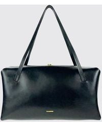 Jil Sander - Goji Pillow Smooth Leather Shoulder Bag With Double Handle - Lyst