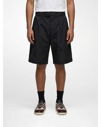 Y-3 - Cotton And Nylon Shorts - Lyst