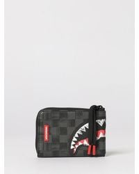 Sprayground - Unfinished Shark Saffiano Synthetic Leather Wallet - Lyst