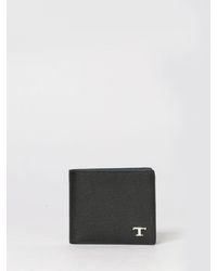 Tod's - T Timeless Grained Leather Wallet - Lyst