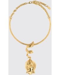 Chloé - Chlo&Eacute Collier Ras-De-Cou Bloomcraft En Laiton Finition Dorée À Motif Floral - Lyst