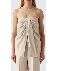 Liviana Conti - Linen Blend Top - Lyst