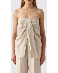 Liviana Conti - Linen Blend Top - Lyst