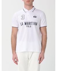La Martina - Cotton Polo Shirt - Lyst