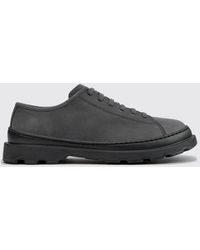 Camper - Brutus+ Nubuck Derby Shoes With Lightweight Eva Sole - Lyst