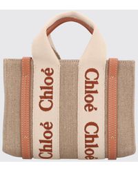 Chloé - Borsa Woody Mini - Lyst