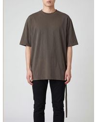 Rick Owens - Cotton Oversized T-Shirt - Lyst