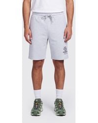 FAMILY FIRST - Cotton Jogging Shorts With Slogan - Lyst