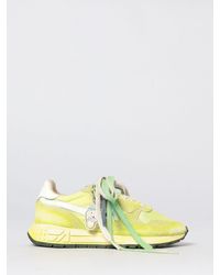 Autry - Reelwind Super Vintage Used Suede And Nylon Sneakers - Lyst