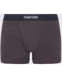 Tom Ford - Stretch-Cotton Boxer Briefs With Logo Waistband - Lyst