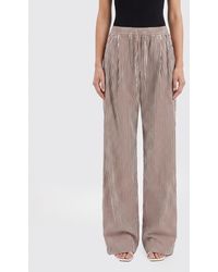 Dolce & Gabbana - Dolce &Amp Gabbana Cotton And Silk Palazzo Trousers - Lyst