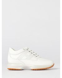 Hogan - Interactive Leder-Sneakers - Lyst