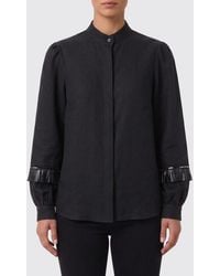 Kiton - Linen Shirt With Fringes - Lyst