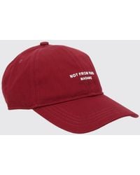 Drole de Monsieur - Cotton Twill Baseball Cap With Embroidered Logo - Lyst