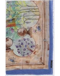 Faliero Sarti - Printed Modal Scarf - Lyst