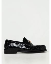 Versace - Mocassino Medusa in pelle stampa cocco - Lyst