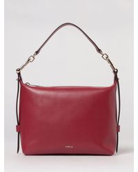 Furla - Tonie Grained Leather Bag - Lyst