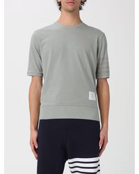 Thom Browne - Bar Cotton T-Shirt - Lyst