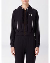 Michael Kors - Sudadera Con Capucha Y Cremallera De Poliéster Con Logo Monogram Mk De - Lyst