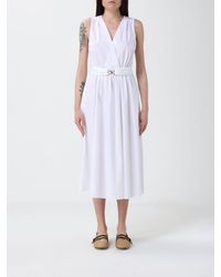 Twinset - Stretch Cotton Shirtdress - Lyst