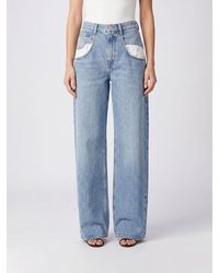 Maison Margiela - Cotton Straight Jeans - Lyst