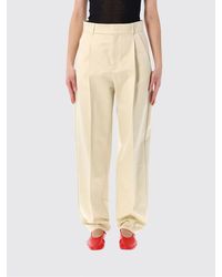 Soeur - High-Waisted Organic Cotton Palazzo Trousers With Darts - Lyst