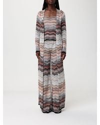 Missoni - Zigzag Viscose Cardigan - Lyst