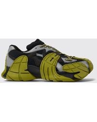 CAMPERLAB - Tormenta Bicolour Mixed-Material Low-Top Trainers - Lyst