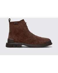 Camper - Pix Suede Ankle Boot - Lyst