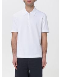 Jil Sander - Cotton Blend Polo - Lyst