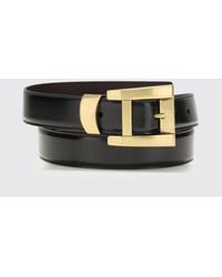 Versace - Ledergürtel - Lyst